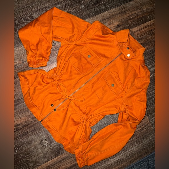 Karl Lagerfeld Utility Jacket 🍁🎃🧡 - Picture 2 of 6